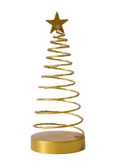 Mufunye Demir Spiral Yıldız Şekilli Noel Dekorasyon Lambası, Islak Beyaz Işık, Oda Aydınlatma Ve Zırhlı Vitrin Aletleri Pil Dahil Değil Diğer