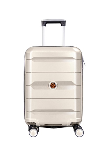 Npo Diamond Pp Polipropilen Küçük Kabin Boy Kırılmaz Valiz - Kemik