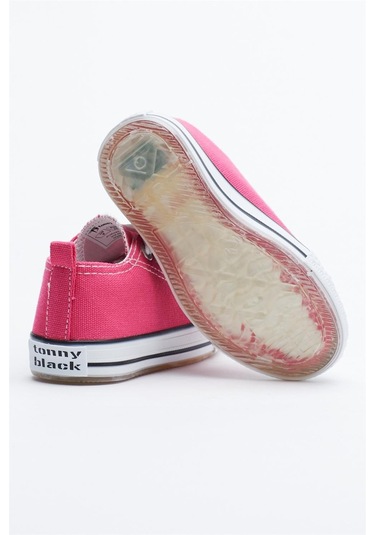 Rahat Kalıp Işıklı Bağcıklı Çocuk Unisex Fuşya Spor Ayakkabı Tb998-3 Fuşya