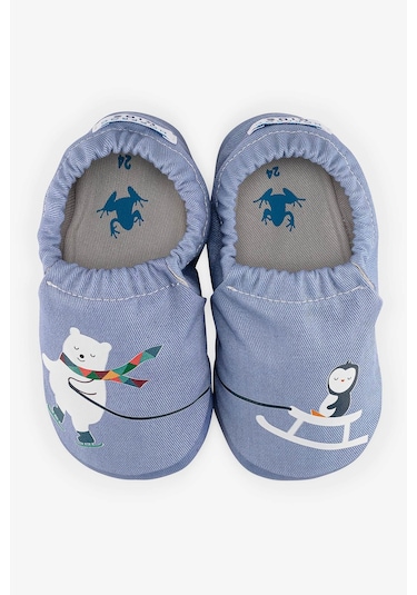 Hopfrög Kids Buddy-Buddy Hyper Kot Mavi Barefoot Akıllı Patik Mavi
