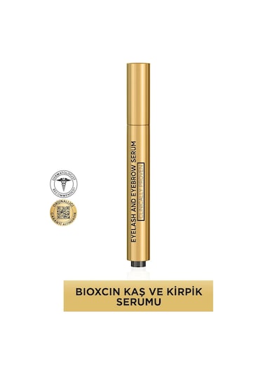 Bioxcin Kolajen Ve Hyaluronik Asit İçerikli Kaş Ve Kirpik Serumu 2 x 3 ML