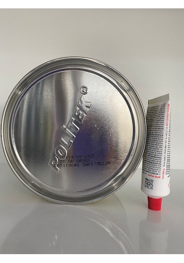 Polıtek Polyester Macun 2700 Gram + 100 Gram Sarı