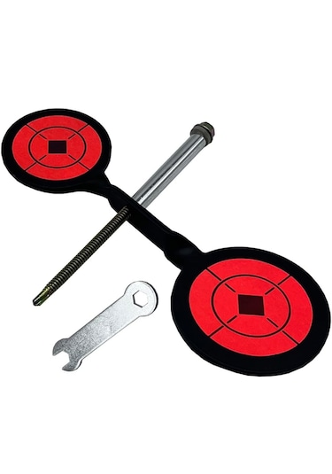 Ağaca Montajlanabilen Döner Hedef Karbon Çelik Avcılık Eğitimi Po