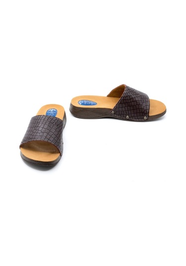 Erkek Hakiki Deri Topuk Dikeni Terlik