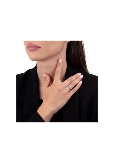 Voznesenskij Uvelirnyj Zavod 925 Ayar Gümüş "kurtar Ve Sakla" Yüzük 163577983 Gri