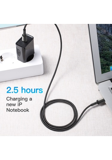 Cbtx Kuulaa Usb-C 60W Hızlı Şarj Veri Kablosu
