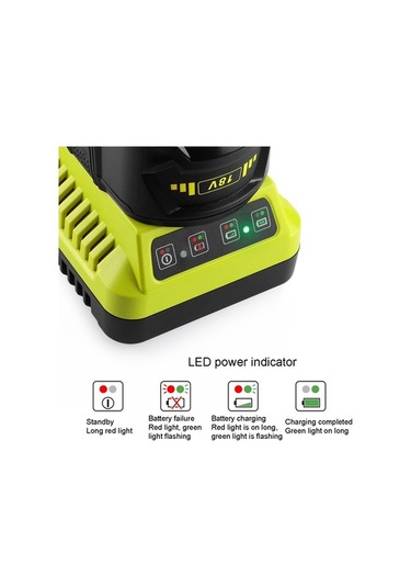 Tongxida Ryobı P117/p108 12-18v Akü Şarj Cihazı, Ab Fişi İçin