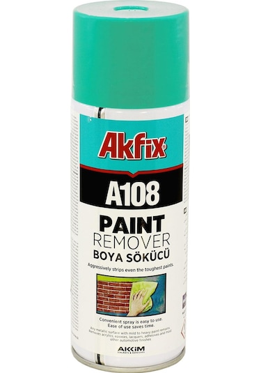 Akfix A108 Boya Sökücü Temizleyici Sprey 400 Ml N11.1605