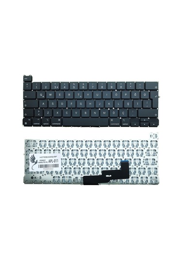 Macbook Pro M1 13" A2338 Emc 3578 Uyumlu Notebook Klavye -büyük Enter Tr-