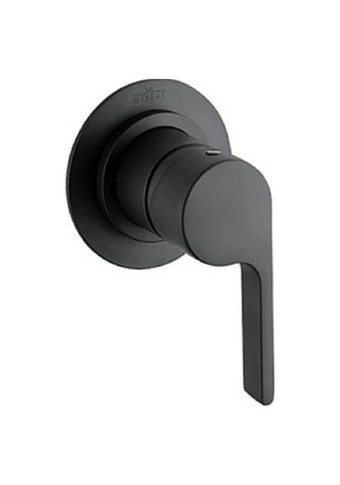 İtalyan Webert- Do Re Mi Ankastre Duş Bataryası Mat Siyah Dr880101560 Krom