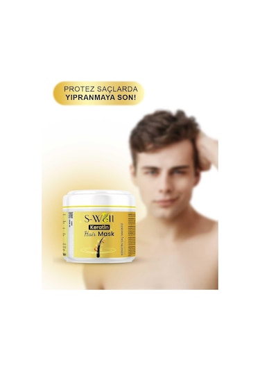 S-well Keratin Hair Mask Yoğunlaştırılmış Saç Bakım Kremi