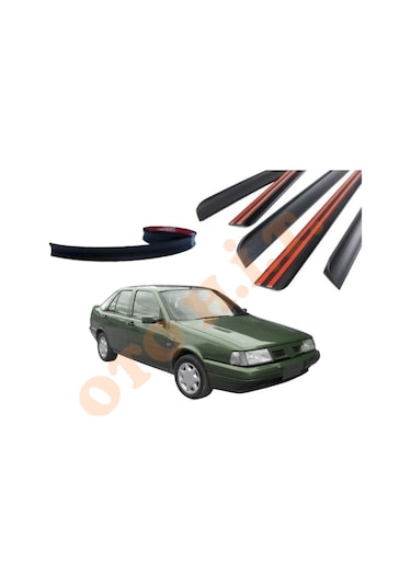 Fiat Tempra Uyumlu Bagaj Üstü Spoiler Mat Siyah