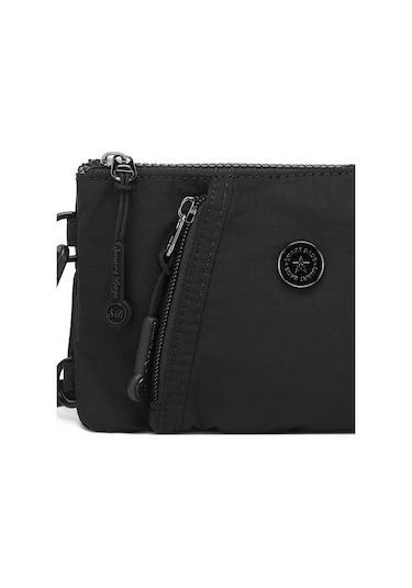 Smart Bags Mikro Poly Kumaş Uzun Askılı Kadın Cüzdanı 3343 Siyah