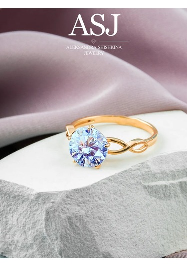 Asj Altın Bayan Yüzük 925 Gümüş 197601225 Pembe