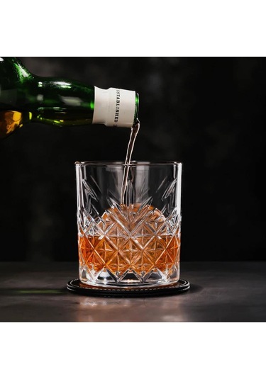 Perlotus 330 Cc Paris Serisi Büyük Kadeh Tekli Viski Bardağı Beyaz