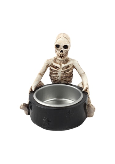 Suntek Cadılar Bayramı Mumluk Pratik 6,8-cm-x-6,6-cm-x-7-cm