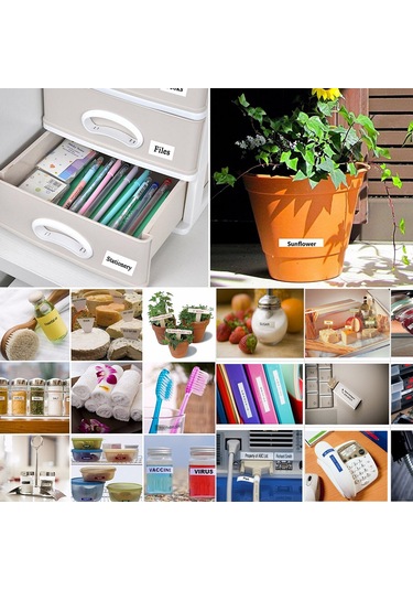 Skycity 12mm Sarı Arka Plan Siyah Yazı 8m Uzunlukta Brother Etiket Makinesi Şeridi M-k631