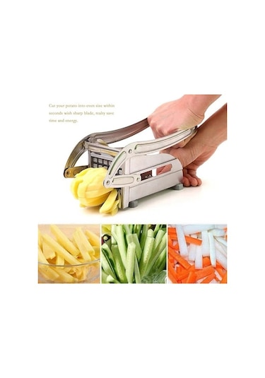 Kaymaz Patates Dilimleyici Kesme Patates Ekru