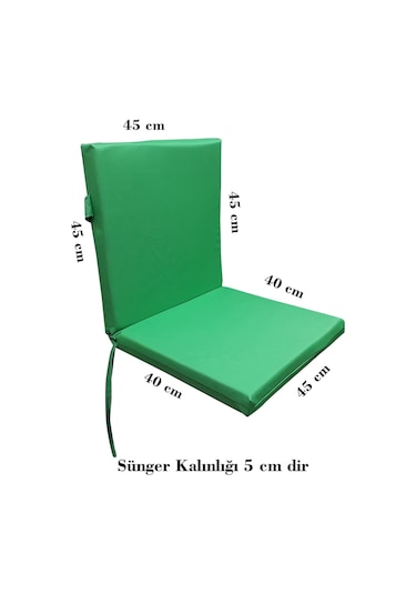 Mirzade 4 Adet Elit Su Geçirmez Yüksek Arkalı Minder-benetton