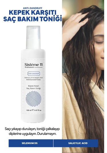 Sisteme 11 Kepek Karşıtı Tonik 150 Ml