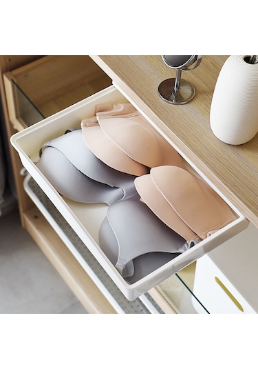 Xindoker Küçük Boy Beyaz Abs Plastik Oturmalı Dolap Altı Çekmeceli Bölmeli Organizer Kutusu - Ofis Ev Masa Düzeni Ve Uzay Tasarrufu İçin Diğer