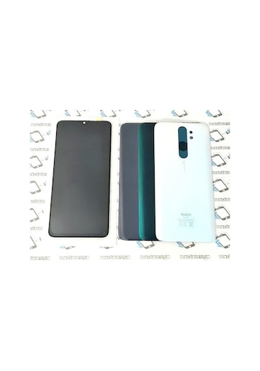 Xiaomi Uyumlu Redmi Note 8 Pro Lcd Ekran Dokunmatik + Arka Pil Kapağı (524365809)