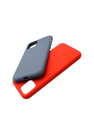 Apple Uyumlu iPhone 11 Kılıf Zore Silk Silikon-Siyah
