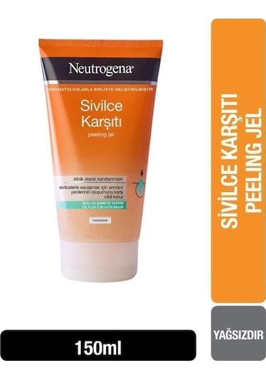Neutrogena Sivilce Karşıtı Peeling Jel 150 ML
