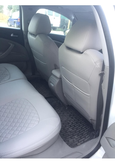 Citroen C5 Araca Özel Deri Oto Koltuk Kılıfı 158199