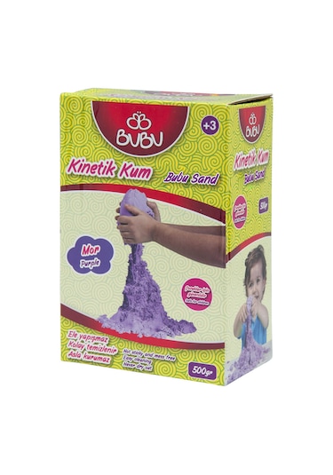 BuBu Kinetik Kum 500gr Mor