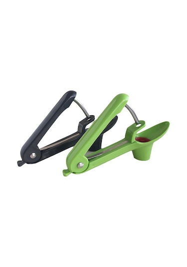 Dofolink 420 Çelik Kiraz & Hurma Çekirdek Çıkarıcı, Basma Mekanizması İle Hızlı Mutfak Aracı Kırmızı