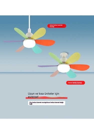 Aurora Vidalıfan Lambasıyatak Odasıenerji Tasarruflu Tavan Avizesi Beyaz