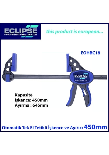 Eclipse Eohbc18 Otomatik Tek El Ile Kullanım Işkence Ve Ayırıcı 4