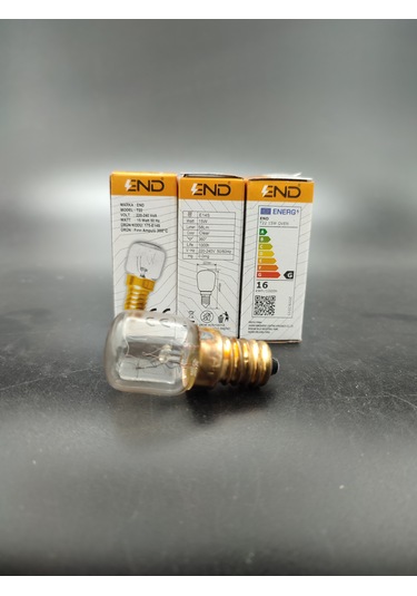 Fırın Ampulü E.14 15 Watt 3.adetli Paket