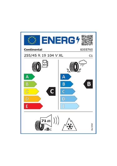 Contınental 255/45 R19 104V XL Wintercontact Ts870p Kış Lastiği 2025