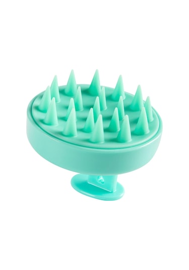 Mor Silikon Şampuan Saç Derisi Saç Masaj Şampuan Masaj Tarak Banyo Masaj Fırçası Baş Masaj Aleti Duş Fırçası Tarak Bakım Saç Aracı