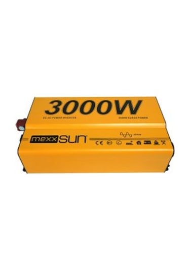 Mexxsun - İnges 24 Volt 3000 Watt Tam Sinüs İnverter - İnvertör - 24/220 Volt Çevirici