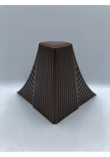 PLASTİK,ROMA 12 CM CEVİZ KOLTUK,BAZA,MOBİLYA AYAĞI (4 ADET)