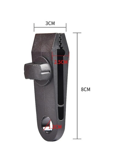 Skycity 10'lu Çadır Ve Tente Sabitleyici Klempler, Dayanıklı Nilon, Güçlü Rüzgar Direnci, Kolay Kurulum, Çeşitli Kullanim Alanlari Çok Renkli