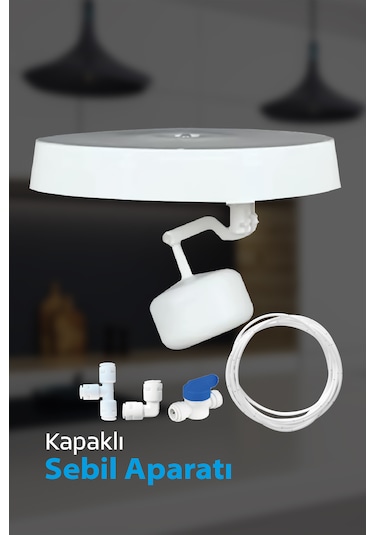 Su Arıtma Kapaklı Sebil Üstü Damacana Aparatı - 5 Metre Hortum