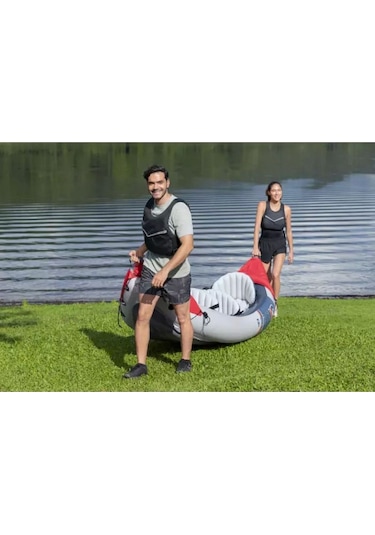 Bestway 65132 Rapid X3 Hydroforce 3 Kişilik Şişme Kano 381x100cm