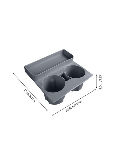 Dancemonkey Lichen Cankypu Tesla Model 3/y İçin Bardak Tutucu Ek Parçası Gd Siyah