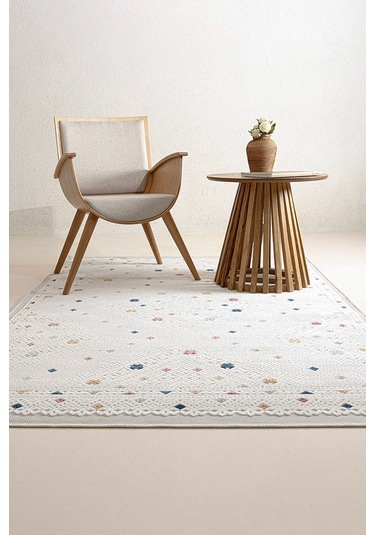 Koza Halı Sand Krem Multi Kolay Temizlenebilir Halı Kilim Oturma Odası Yata Multi