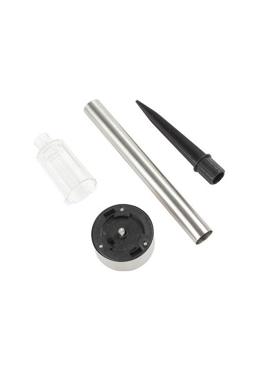 Gajeena 10 Adet 4.5" Paslanmaz Çelik Güneş Enerjili Bahçe Lambası - Beyaz Işık, Dış Mekan Ve Çimenlik Için