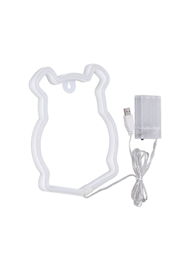 Ayı Şekilli Neon Duvar Işığı - Yongtao A