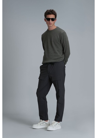 Lufian Ice Erkek Kazak Yeşil Yeşil 111090089100600 Yeşil