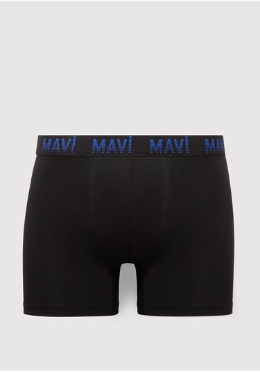 Mavi - 7li Siyah Basic Boxer 0912287-900 Siyah