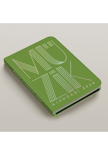 2026 Müzik Ajandası Açık Yeşil