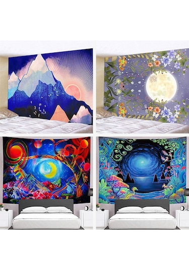 Yaozixa Yumuşak Dokulu Tek Renk Duvar Dekoru - Ev Dekorasyonu, Mural, Plaj Havlusu, Dayanıklı Ve Yıkamalı 95x73 Cm Diğer