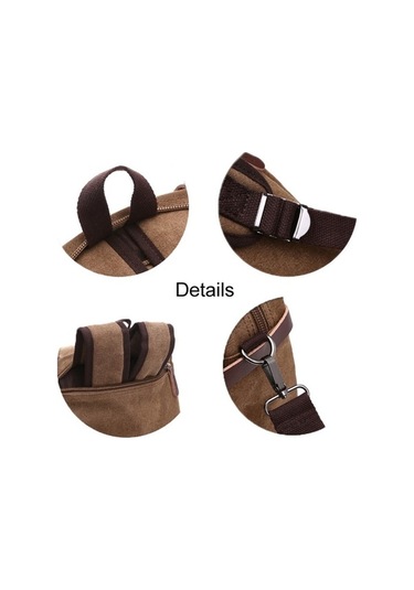 Gündelik Tuval Üç Amaçlı İş Evrak Çantası Bilgisayar Çantası Mavi Wx Mavi